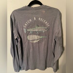 Men’s southern shirt catch and release long sleeve shirt